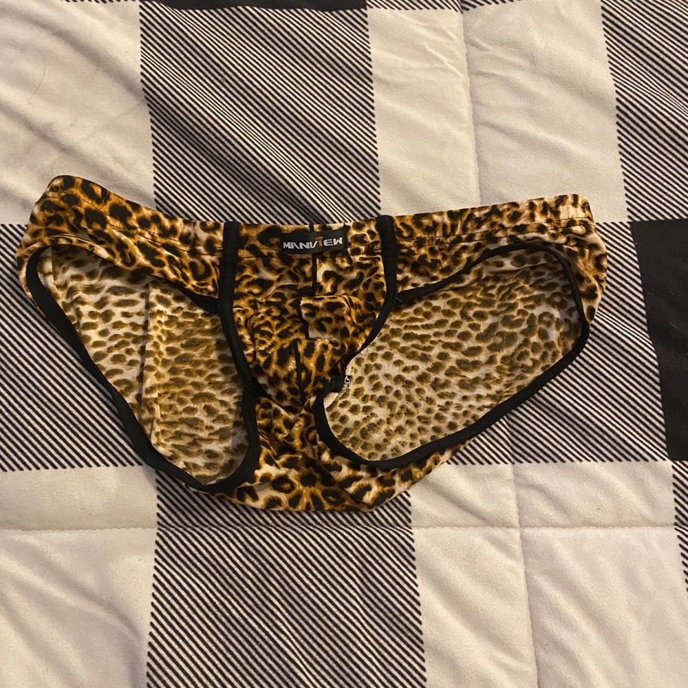 Man view pouch brief